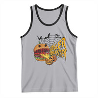 Halloween Burger Monster Tank Top Scary Foodies - Wonder Print Shop