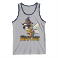 Halloween Zombie Bee Tank Top Zombee Funny Dabbing - Wonder Print Shop