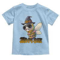 Halloween Zombie Bee Toddler T Shirt Zombee Funny Dabbing - Wonder Print Shop