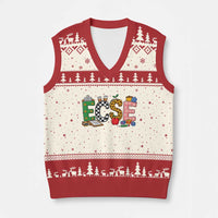 Early Childhood Special Education Teacher V-Neck Knit Sweater Vest ECSE Life