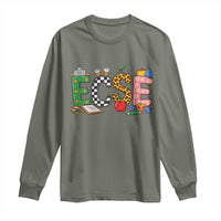 Early Childhood Special Education Teacher Long Sleeve Shirt ECSE Life