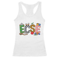 Early Childhood Special Education Teacher Racerback Tank Top ECSE Life