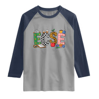 Early Childhood Special Education Teacher Raglan Shirt ECSE Life