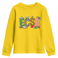 Early Childhood Special Education Teacher Youth Sweatshirt ECSE Life
