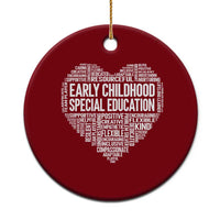 Early Childhood Special Education Teacher Ceramic Ornament Caring Compassionate Kindness