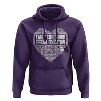Early Childhood Special Education Teacher Hoodie Caring Compassionate Kindness