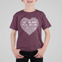 Early Childhood Special Education Teacher T Shirt For Kid Caring Compassionate Kindness