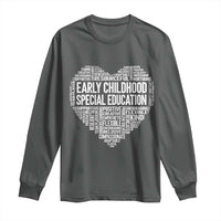 Early Childhood Special Education Teacher Long Sleeve Shirt Caring Compassionate Kindness
