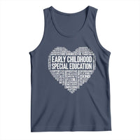 Early Childhood Special Education Teacher Tank Top Caring Compassionate Kindness