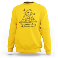 Floral Bookworm Reader Sweatshirt There Is No Such Thing As Too Many Books