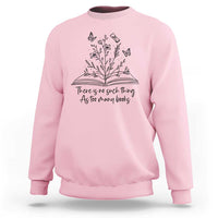 Floral Bookworm Reader Sweatshirt There Is No Such Thing As Too Many Books