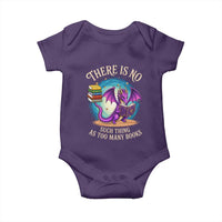 Fantasy Dragon Book Lover Baby Onesie There Is No Such Thing As Too Many Books