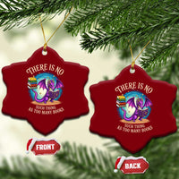 Fantasy Dragon Book Lover Ceramic Ornament There Is No Such Thing As Too Many Books