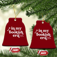 In My Bookish Era Reading Gift Ceramic Ornament Book Lover