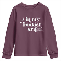 In My Bookish Era Reading Gift Youth Sweatshirt Book Lover