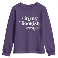 In My Bookish Era Reading Gift Youth Sweatshirt Book Lover