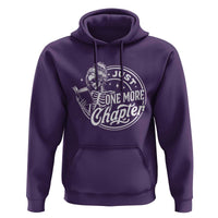 Just One More Chapter Skeleton Woman Hoodie Book Lover Gift