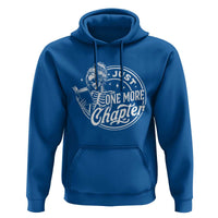 Just One More Chapter Skeleton Woman Hoodie Book Lover Gift