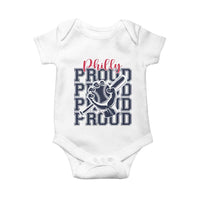 Baseball Lover Baby Onesie Philly Baseball Spirit Proud Fan Sport Humor Gift - Wonder Print Shop