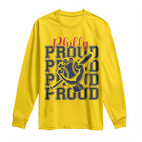 Baseball Lover Long Sleeve Shirt Philly Baseball Spirit Proud Fan Sport Humor Gift - Wonder Print Shop