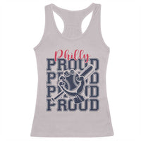 Baseball Lover Racerback Tank Top Philly Baseball Spirit Proud Fan Sport Humor Gift - Wonder Print Shop