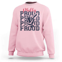 Baseball Lover Sweatshirt Philly Baseball Spirit Proud Fan Sport Humor Gift - Wonder Print Shop