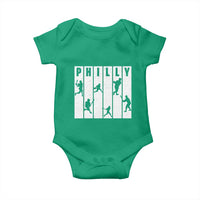 Baseball Lover Baby Onesie Philly Retro Spirit Proud Fan Sport Lover Gift - Wonder Print Shop