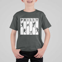 Baseball Lover T Shirt For Kid Philly Retro Spirit Proud Fan Sport Lover Gift - Wonder Print Shop