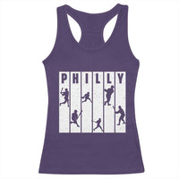Baseball Lover Racerback Tank Top Philly Retro Spirit Proud Fan Sport Lover Gift - Wonder Print Shop