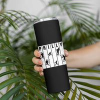 Baseball Lover Skinny Tumbler Philly Retro Spirit Proud Fan Sport Lover Gift