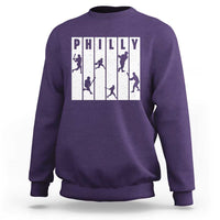 Baseball Lover Sweatshirt Philly Retro Spirit Proud Fan Sport Lover Gift - Wonder Print Shop