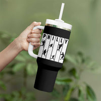Baseball Lover Tumbler With Handle Philly Retro Spirit Proud Fan Sport Lover Gift