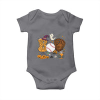 Halloween Baseball Baby Onesie Funny Boo Player Gift For Catcher - Wonder Print Shop