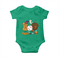 Halloween Baseball Baby Onesie Funny Boo Player Gift For Catcher - Wonder Print Shop