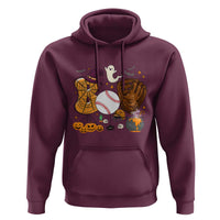 Halloween Baseball Hoodie Funny Boo Player Gift For Catcher - Wonder Print Shop