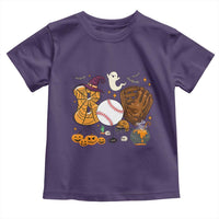 Halloween Baseball Toddler T Shirt Funny Boo Player Gift For Catcher - Wonder Print Shop