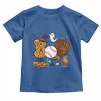 Halloween Baseball Toddler T Shirt Funny Boo Player Gift For Catcher - Wonder Print Shop