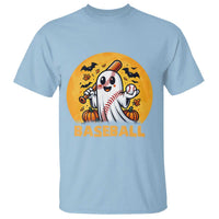 Funny Halloween Baseball T Shirt Cute Boo Playing Ball Gift - Wonder Print Shop