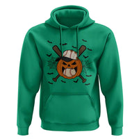 Creepy Jack O Lantern Baseball Hoodie Halloween Gift - Wonder Print Shop