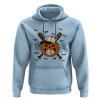 Creepy Jack O Lantern Baseball Hoodie Halloween Gift - Wonder Print Shop