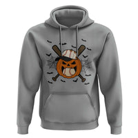 Creepy Jack O Lantern Baseball Hoodie Halloween Gift - Wonder Print Shop