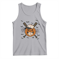 Creepy Jack O Lantern Baseball Tank Top Halloween Gift - Wonder Print Shop