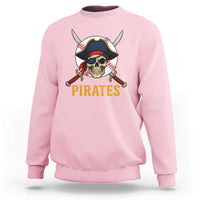 Pirates Baseball Sweatshirt Skeleton Sport Lover Gift - Wonder Print Shop