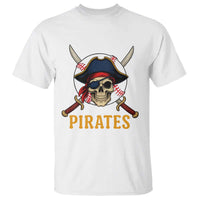 Pirates Baseball T Shirt Skeleton Sport Lover Gift - Wonder Print Shop