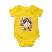 Funny Pirate Baseball Baby Onesie Sport Lover Gift - Wonder Print Shop