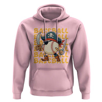Funny Pirate Baseball Hoodie Sport Lover Gift - Wonder Print Shop