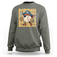 Funny Pirate Baseball Sweatshirt Sport Lover Gift - Wonder Print Shop