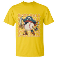 Funny Pirate Baseball T Shirt Sport Lover Gift - Wonder Print Shop