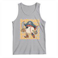 Funny Pirate Baseball Tank Top Sport Lover Gift - Wonder Print Shop