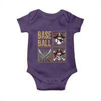 Funny Pirate Skeleton Baseball Baby Onesie Sports Lover Gifts - Wonder Print Shop
